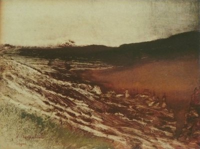 Landscape of Burgundy by Edgar Degas